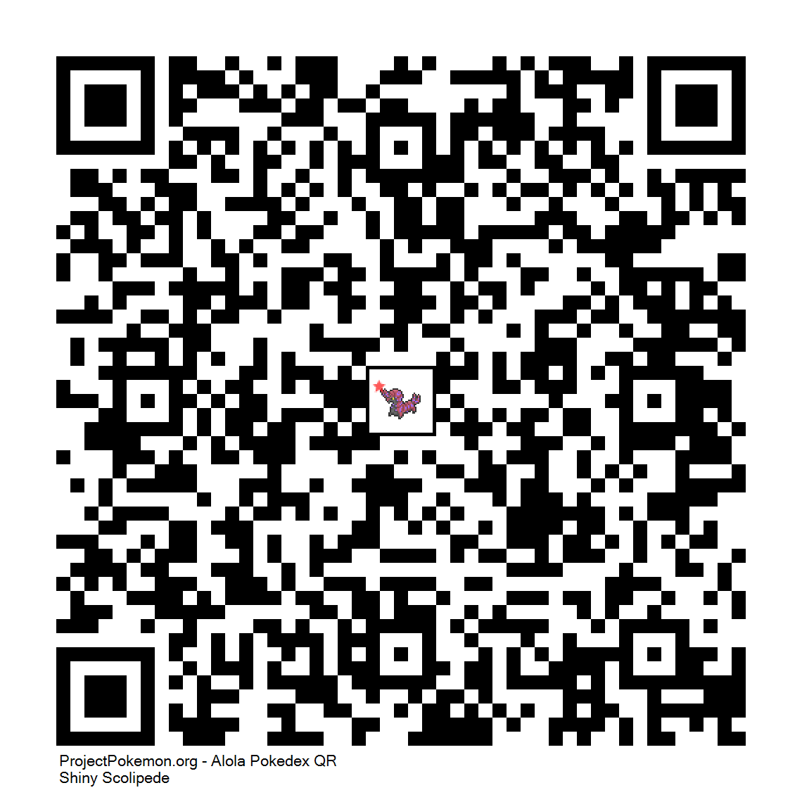 Cdigo QR de Scolipede variocolor